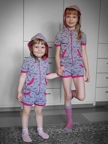 Домашний комплект / пижама для девочки Wiktoria 113 майка, шорты, кофта