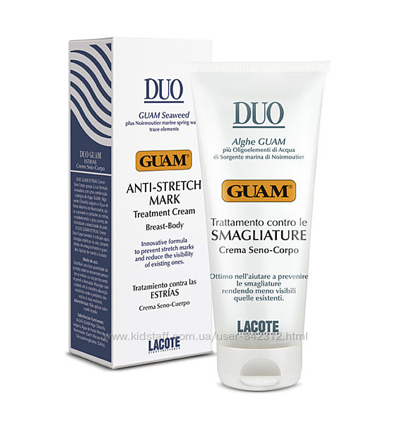 Крем от растяжек Guam Inthenso Anti Stretch-Mark Treatment Cream Breast Bod
