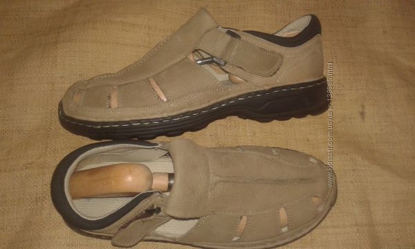 29 см нубуковая кожа Southbay  мягкие, удобные сандали