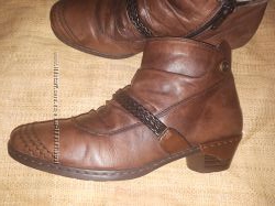 39р-25 см на шерсти Rieker ботинки кожа 
