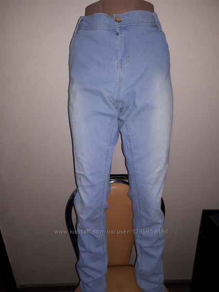 46р большой размер скинни джинсы лето Denim Co  тянутся замер без натяжки п