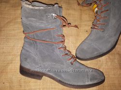 40р-26. 5 зима на шерсти ботинки Heraldic Vectors Made in Italy состояние н