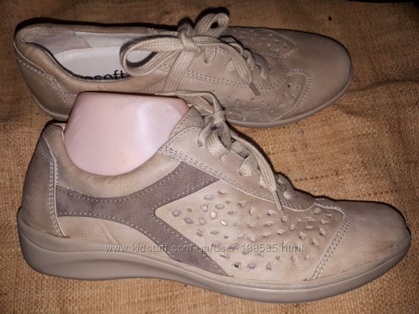 38р-25 см кожа туфли  Gosoft идеальное состояние