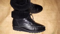 5. 5-25 см кожа зима ботинки на шерсти Италия