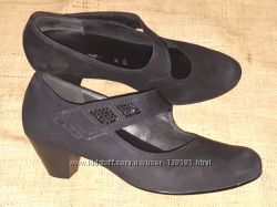 55-25. 5 -26 см замша туфли Gabor Made in Portugal 