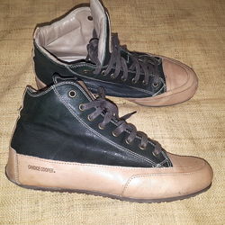 40р-27см кожа ботинки Candice cooper