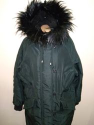 евро М большемерит зима куртка H&M на высокий рост рукав от шеи 82 с защито