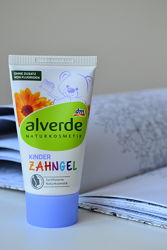Alverde kinder zahngel - дитяча органічна зубна паста від народження 50мл