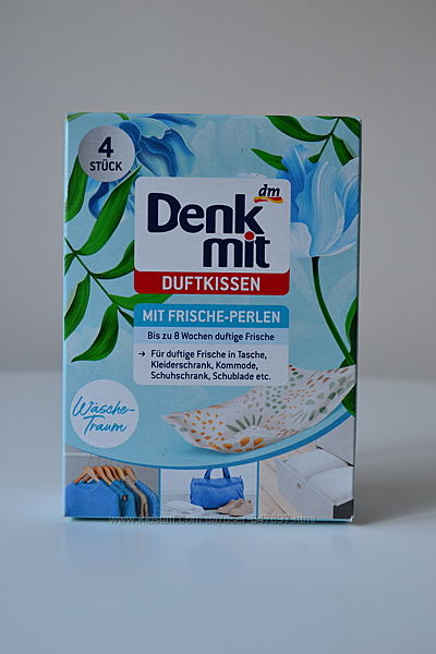 Denkmit duftkissen - денкміт освіжувач саше для одягу та шафи 4шт 