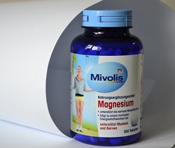 Das gesunde plus - Mivolis - Magnesium Вітамінний комплекс Магнезіум 300 шт