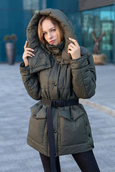 Куртка-парка еврозима, молодежная, стильная, модная от 46 до 56 р-тренд 202