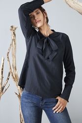  Элегантная женская шелковая блуза высокого качества Tchibo Германия