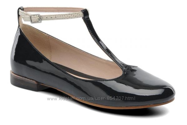 Балетки лаковые Clarks Размер 37 UK4D, EU37