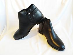 Ботильоны женские кожаные ботинки черные Carvela by Kurt Geiger размер 38-