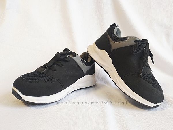 Кроссовки детские черные Rundebao размер 25