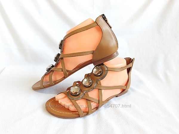 Сандалии женские кожаные коричневые Boden размер 39, EU40