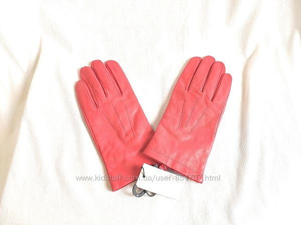 Перчатки женские кожаные демисезонные John Lewis Размер L-XL, 8-9