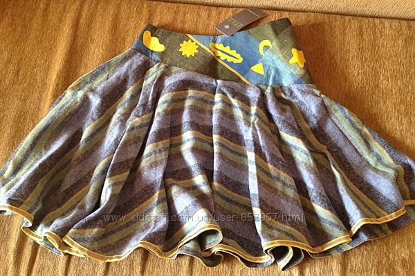Новая юбка Sela, 44 размер, шерсть, вискоза