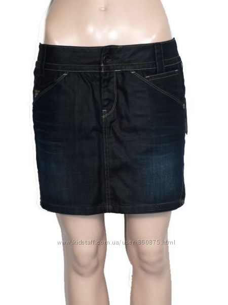 Новая юбка мини джинсовая с пропиткой W28 G-Star Raw Exper long mini skirt