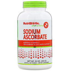 NutriBiotic, Immunity, Sodium Ascorbate Содиум Аскорбат iherb