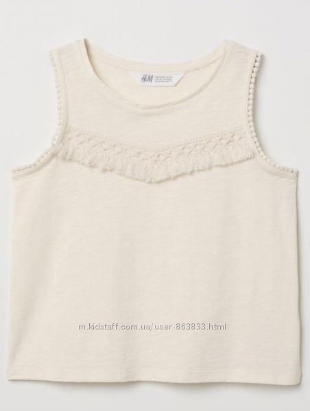 Маечка для девочки H&M майка футболка