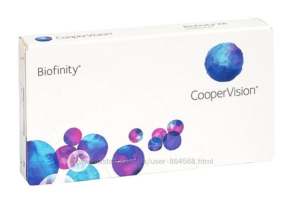  Акция на контактные линзы Biofinity