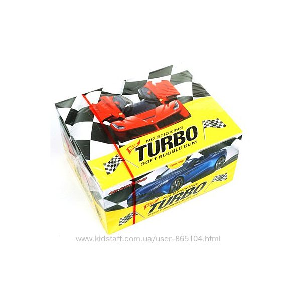 Жвачки Turbo Турбо 100шт