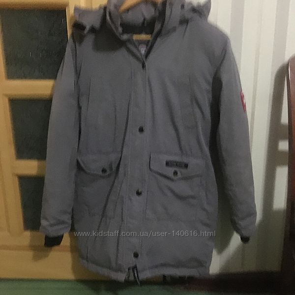 Теплый пуховик Canada Goose р М 