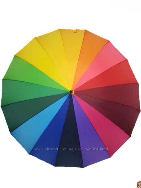 Зонт разноцветный Радуга, качество