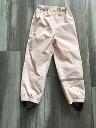 Непромокаемые демисезонные штаны HM 7-8 лет