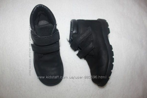 Классные стильные демисезонные кожаные ботинки 22-28 размера