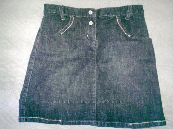 Продам фирменную джинсовую юбочку Naf-Naf в отл. сост. 3 гольфика в подарок