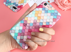 Cиликоновый чехол разноцветная чешуя IPhone 6 6s