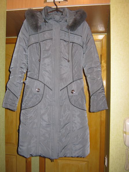 Теплая зимняя куртка пальто