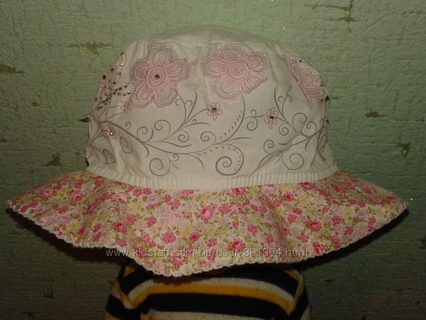 Панамки для девочек от 1 года до 5 лет