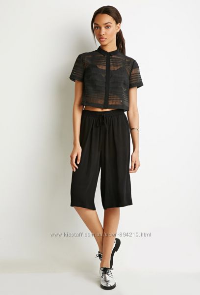 Forever 21 Кюлоты юбка-шорты