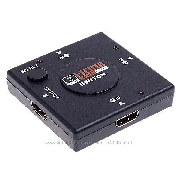 Switch переключатель коммутатор видео сигнала HDMI свитчер 3-1 video