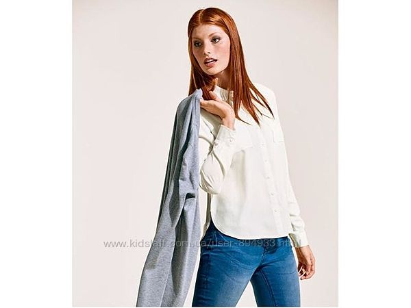 Красивая блуза - рубашка из вискозы Esmara р . 46 европ