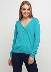 Стильная женская хлопковая кофта, пуловер от C&A, Германия, размер S-M