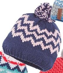Теплая зимняя шапка для девочки на флисе от Crivit, Германия