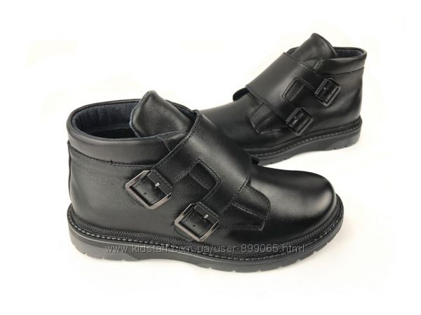 Натуральные кожаные ботинки, Bistfor, размеры с 33 по 41, возможн. примерка