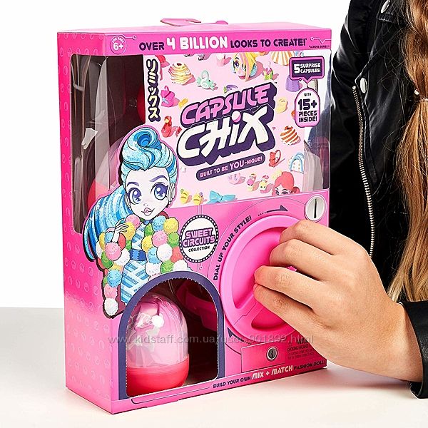Кукла Capsule Chix Sweet Circuits Collection сюрприз Капсул Чикс Сладкая