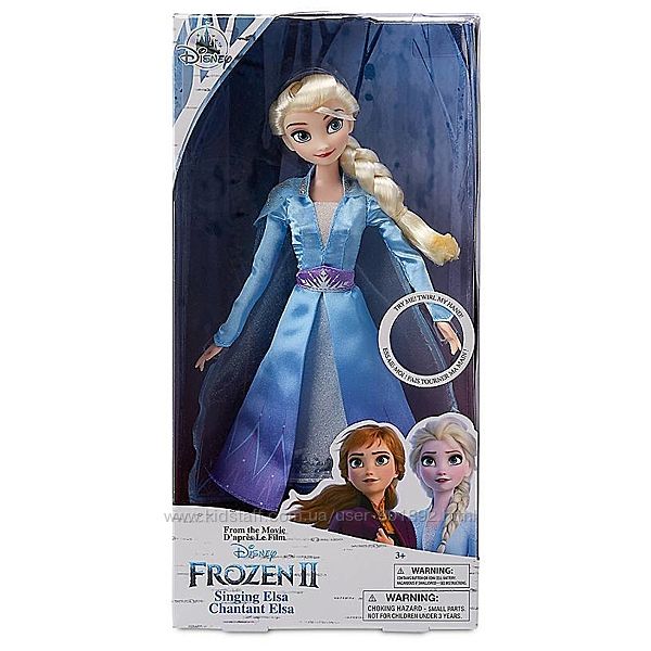 Поющая кукла Дисней Эльза Холодное сердце 2 Elsa Singing Disney Frozen поет