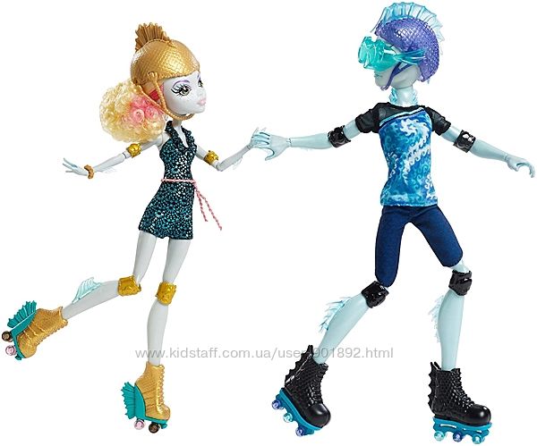 монстер хай Лагуна и Гил Monster High Lagoona Blue Gil Webber Wheel Love