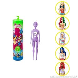 Кукла Барби-сюрприз Колор Ревил 2 волна зеленый туб Barbie Color Reveal 