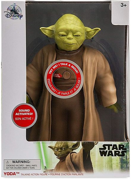 БРАК Кукла фигурка Йода звездные войны Yoda Talking Action Figure Star Wars
