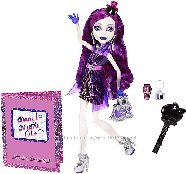 Кукла Монстер хай Спектра Ночь монстров Ghouls Night Out Doll Spectra