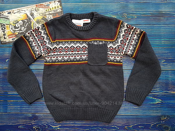 Джемпер, свитер, кофта для мальчика Minoti на 5-6 лет