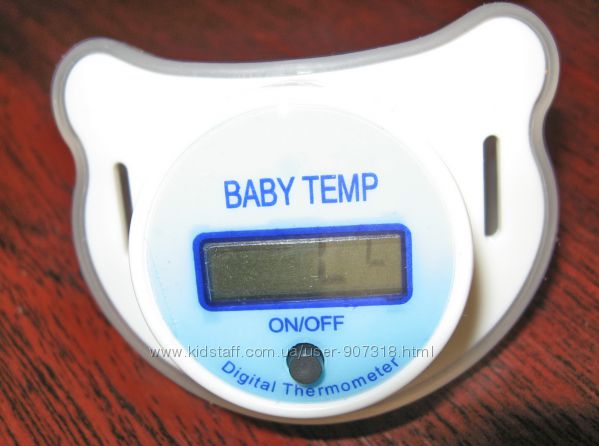 Термометр соска  пустышка электронный градусник
