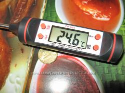Цифровой термометр кулинарный TP101-King Size с большим дисплеем.